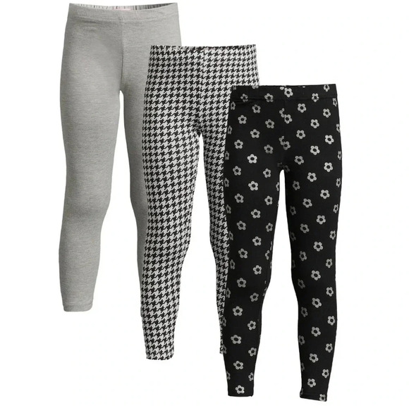Freestyle Revolution Girls Printed Leggings, 3-Pack - Picture 1 of 7